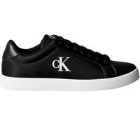 Calvin Klein Women's 3 Cupsole Laceup Pu Mg Ck Black | Size: 4 Calvin Klein Black 4