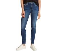 Calvin Klein Women’s Mid Rise Skinny Fit Jeans, Blue (Denim Dark), 32W/27L