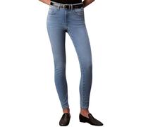 Calvin Klein Women’s Mid Rise Skinny Light Cape Jeans, Blue (Light Cape), 26W/34L