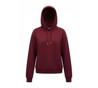 Calvin Klein Women's LS FRENCH TERRY PO HOODIE LV047C224G Sweatshirts, PURPLE (Berry Glaze), L