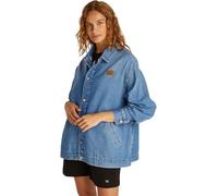 Calvin Klein Women’s Oversized Denim Shirt, Blue (Denim Light), XS