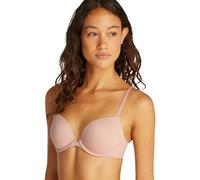 Calvin Klein Women’s Plunge Push Up Bra, Beige (Cedar), 36A