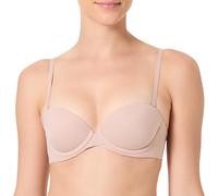 Calvin Klein Women’s Push Up Bra with Detachable Straps, Beige (Cedar), 32A
