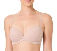 Calvin Klein Women’s Push Up Bra with Detachable Straps, Beige (Cedar), 32D