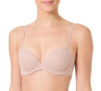 Calvin Klein Jeans Padded PUSH UP STRAPLESS in Beige US 34A