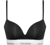 Calvin Klein Modern Cotton Plunge Bra - Black, Black, Size 36B, Women Black