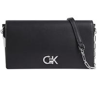 Calvin Klein Women's CK RE-LOCK MINI CONV CHAIN BAG LV04F3103G Crossover, Black (Black), One Size