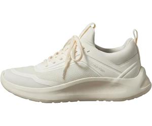Calvin Klein Women’s Runner Trainers Light Sock Mesh with Loop, Beige (Tofu), 5