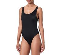Calvin Klein Women’s Scoop Back Swimsuit with Removable Padding, Black (Black), M