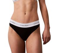 Calvin Klein Thong Icon Cotton Modal - Black - Women's XS