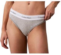 Calvin Klein Women’s Stretch Thong, Grey (Grey Heather), M
