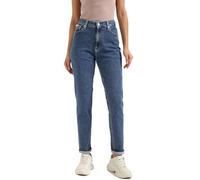 Calvin Klein Women’s Tapered Fit Mom Jeans, Blue (Denim Medium), 28W/30L
