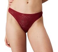 Calvin Klein Women’s Thong, Red (Syrah), M