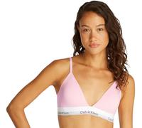 Calvin Klein Women’s Triangle Bikini Top with Logo Band