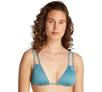 Calvin Klein Women’s Triangle Bikini Top with Removable Padding, Blue (Adriatic Blue), XS