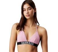 Calvin Klein Women’s Triangle Bikini Top with Removable Padding, Pink (Sweet Pink), S