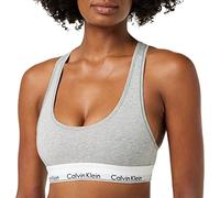 Calvin Klein Women's Bralette Modern Cotton Logo – Grey Heather – XS