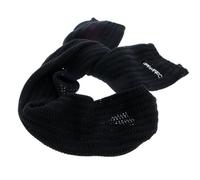 Calvin Klein Women Scarf Oversized Knit 30x180 Cotton Blend, Black (Ck Black), One Size