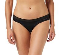 Calvin Klein Women Thong Tanga, Black (Black), S