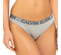 Calvin Klein Women Thong Tanga, Grey (Grey Heather), M