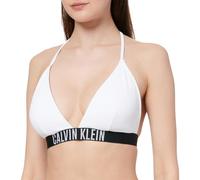 Calvin Klein Women Triangle-RP Triangle, White (Brilliant White), XS