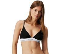 Calvin Klein Women Triangle Unlined Cup Bra Unpadded, Black (Black), L