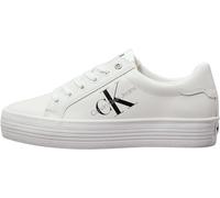 Calvin Klein Jeans Shoes (Trainers) VULC FLATFORM LACEUP in White 3.5