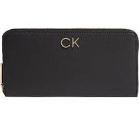 Calvin Klein , Womens Wallet Black Zipper Coin Card ,Black female, Sizes: ONE SIZE