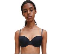 Calvin Klein Womens 000QF5146E CK Flirty Balcony Bra - Black Nylon - Size 32B