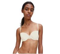 Calvin Klein Womens 000QF5146E CK Flirty Balcony Bra - Ivory Nylon - Size 32A