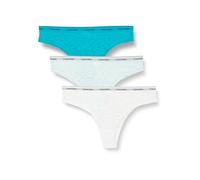 Calvin Klein Women's 3 Pack Brazilian (Low-Rise), Azalea/Lychee/White, XL