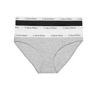 Calvin Klein Women's 3 Pack Carousel Bikini Panty Style Underwear, Multi, S (Pack of 3)