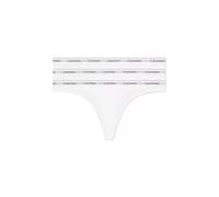 Calvin Klein Underwear 000qd5209e Thong 3 Units White L Woman