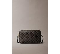 Calvin Klein Women's All Over Pattern Elongated Camera Bag Black Calvin Klein Black One Size