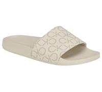 Calvin Klein Women's Athens Slide Sandal, Almond Multi 120, 5.5 UK