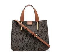 Calvin Klein Women's Audrey Mini Bag Crossbody, Brown/Khaki/Caramel, One Size