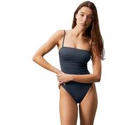 Calvin Klein Women's Bandeau ONE Piece- RP LV00Q62709 Bandeau Swimsuit, Black (Ink), XXL