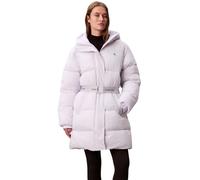 Calvin Klein Women's Belted Midweight Long Puffer Lv047d508g Coats