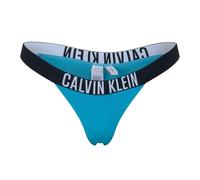 Calvin Klein Womens Bikini Bottoms - Storm Blue - 14 UK - Storm Blue - 80% Recycled Polyamide/20% Elastane