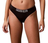 Calvin Klein Women's Bikini Bottoms with Logo Waistband, Black (Black), XS