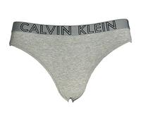 Calvin Klein - Women's Bikini Briefs - Ultimate Line - Grey Heather - XS - CK Women's Underwear - Labelled Waistband - Medium Rise - 95 Percent Cotton 5 Percent Elastane