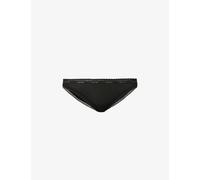 Calvin Klein Womens Black Bottoms Up Mid-rise Stretch-jersey Briefs Xl