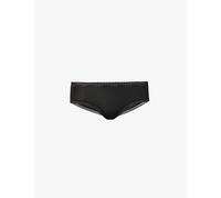 Calvin Klein Womens Black Bottoms Up Mid-rise Stretch-jersey Hipster Briefs Xs