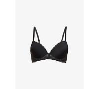 Calvin Klein Womens Black Comfort Lotus-lace Lift Demi Bra 36d