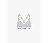 Calvin Klein Womens Black Modern Lift Cotton-jersey Bralette L