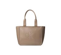 Calvin Klein Women's Bold CK Medium Tote Desert Taupe Calvin Klein Taupe
