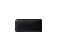 CALVIN KLEIN JEANS Women's wallets and purses Long zip-up wallet with prominent monogram