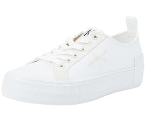 Calvin Klein Women's Bold Vulc Flatf Low Lace Mix Mtl Yw0yw01465Sneakers