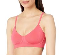 Calvin Klein Women's Bonded Flex Lightly Lined Bralette Cerise Lipsti