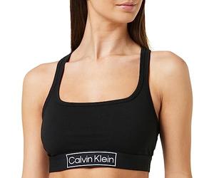 Calvin Klein - Women's Bra - Unlined Bralette - Everyday Comfort - Pull On - Womens Bra - Underwear for Women - Black - XS